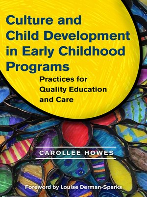 cover image of Culture and Child Development in Early Childhood Programs
